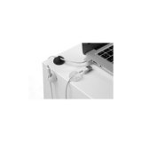CLIP ADHESIVO PARA CABLES BLANCO/NEGRO