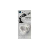 CLIP TRIPLE PARA CABLES BLANCO