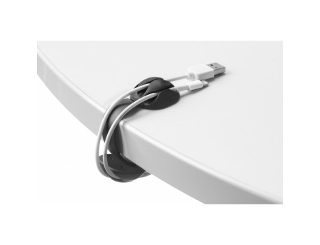 CLIP TRIPLE FIJACIÓN CABLES NEGRO SAINT GENIS