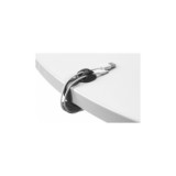 CLIP TRIPLE FIJACIÓN CABLES NEGRO SAINT GENIS