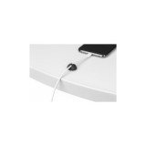 MINI CLIP ADHESIVO CABLES BLANCO/NEGRO