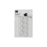 MINI CLIP ADHESIVO CABLES TRANSPARENTE