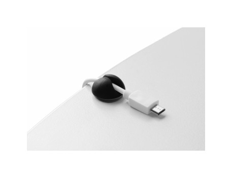 MINI CLIP ADHESIVO CABLES TRANSPARENTE