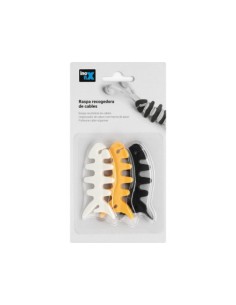 ORGANIZADOR RECOGE CABLES FLEXIBLE SURTIDO 2