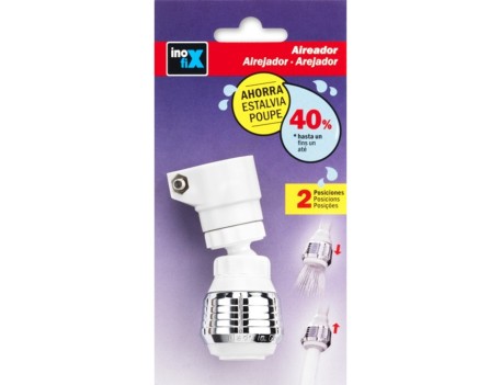 AIREADOR RÓTULA DIRECCIONAL CROMADO BLANCO