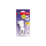 AIREADOR RÓTULA DIRECCIONAL CROMADO BLANCO