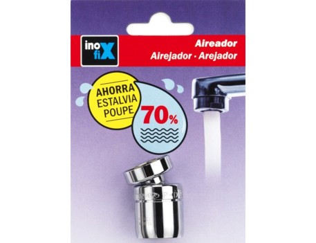 AIREADOR LATÓN CROMADO CON RÓTULA DIRECCIONAL