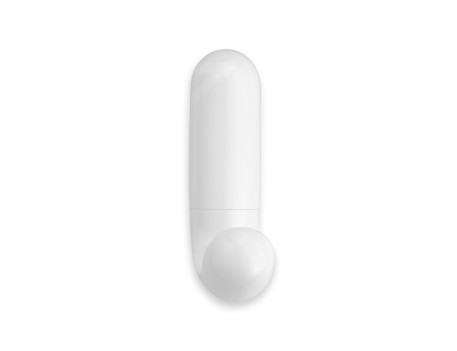COLGADOR ADHESIVO FORMA J BLANCO PARA BAÑO