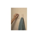 COLGADOR ADHERENTE REUTILIZABLE TRANSPARENTE J