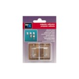 GANCHO ADHESIVO ACERO INOXIDABLE BLISTER 2 UDS