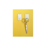 GANCHO ADHESIVO ACERO INOXIDABLE BLISTER 2 UDS
