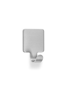 COLGADOR ADHESIVO ACERO INOXIDABLE 2 UNID