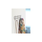 COLGADOR PARED ACERO INOXIDABLE 3 GANCHOS
