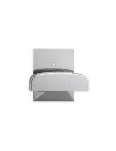 COLGADOR ADHESIVO CROMADO BASE INOX - 1 UNIDAD