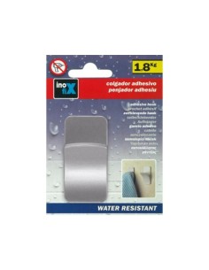 COLGADOR ADHESIVO RAMA CROMO WATER RESISTANT 2