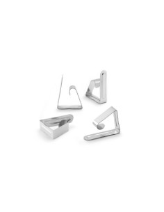 PINZA SUJETAMANTEL ACERO INOXIDABLE METALICA