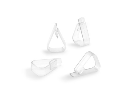 PINZA SUJETAMANTEL TRANSPARENTE PARA MESA