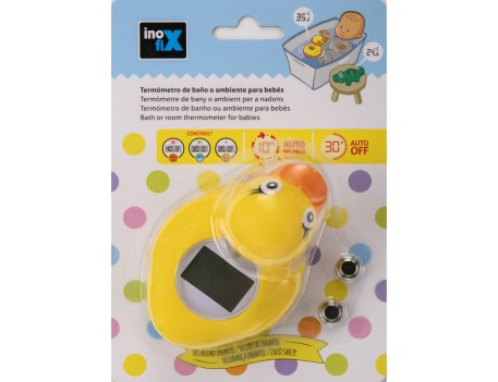 TERMÓMETRO DIGITAL PATITO PARA BAÑERA INFANTIL