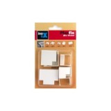BLISTER 7 ACCESORIOS CANALETA 25X16MM BLANCO