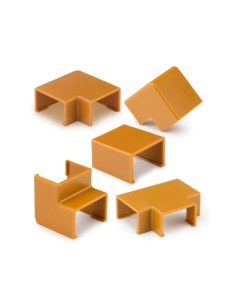 BLISTER 7 ACCESORIOS CANALETA 16X10MM CEREZO