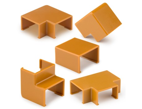 BLISTER 7 ACCESORIOS CANALETA 16X10MM CEREZO