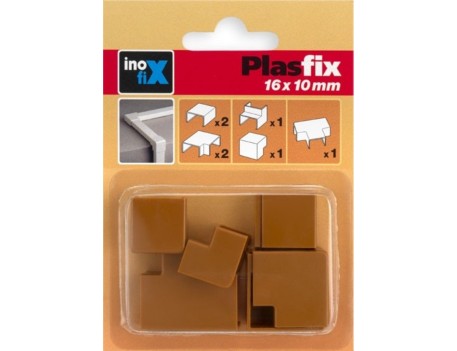BLISTER 7 ACCESORIOS CANALETA 16X10MM CEREZO