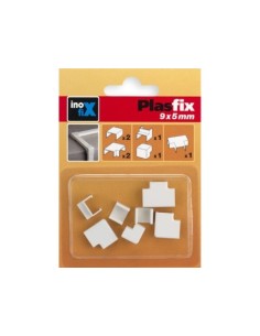 BLISTER 7 ACCESORIOS CANALETA 9X5MM SURTIDO 2
