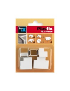 BLISTER 7 ACCESORIOS CANALETA 16X10MM SURTIDO BLANCO 2