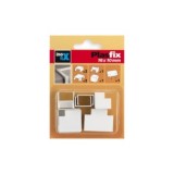 BLISTER 7 ACCESORIOS CANALETA 16X10MM SURTIDO BLANCO