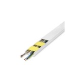 CANALETA 53X20MM BLANCO CON SEPARADOR INTERIOR