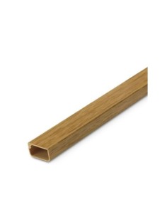 CANALETA ADHESIVA 21X11.5MM MADERA CLARA 2M