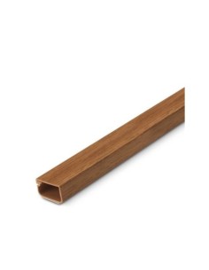 CANALETA ADHESIVA 21X11.5MM MADERA OSCURA 2M