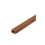 CANALETA ADHESIVA 21X11.5MM MADERA OSCURA 2M