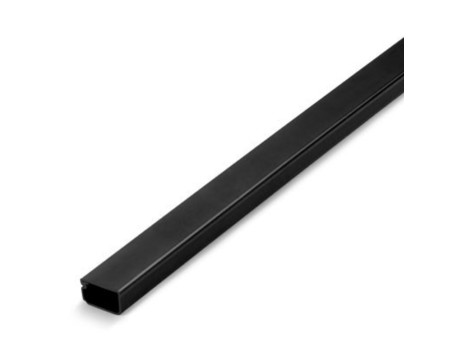 CANALETA ADHESIVA 16X10MM 2 METROS NEGRA SAINT GENIS