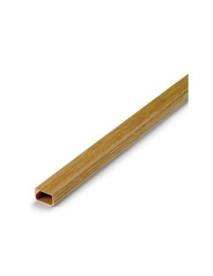 CANALETA ADHESIVA 16X10MM 2 METROS MADERA CLARA