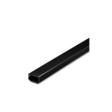 CANALETA ADHESIVA 21X11,5MM NEGRA TAPA BISAGRA 2M