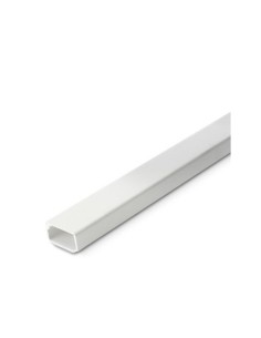 CANALETA ADHESIVA 21X11,5MM BLANCA TAPA BISAGRA 2M