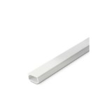 CANALETA ADHESIVA 21X11,5MM BLANCA TAPA BISAGRA 2M