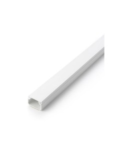 CANALETA ADHESIVA 25X16MM BLANCA TAPA EXTRAÍBLE 2M
