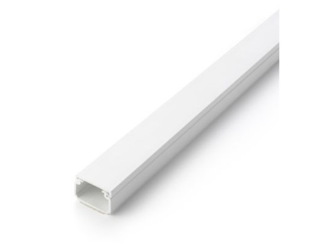 CANALETA ADHESIVA 25X16MM BLANCA TAPA EXTRAÍBLE 2M