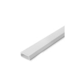 CANALETA 30X11,5MM BLANCA TAPA BISAGRA FIJACIÓN TORNILLO 2M