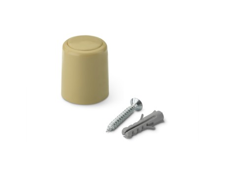 PACK 2 TOPES PUERTA CON TORNILLO COLOR BEIGE