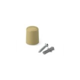 PACK 2 TOPES PUERTA CON TORNILLO COLOR BEIGE