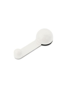 TOPE RETENEDOR GIRATORIO ADHESIVO BLANCO 1 UNIDAD