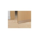 BURLETE BAJO PUERTA ADHESIVO 1000MM MADERA OSCURA