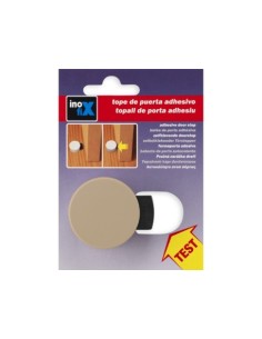 TOPE PUERTA AMORTIGUADOR ADHESIVO COLOR BEIGE 2