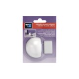 RETENEDOR MAGNÉTICO ADHESIVO BLANCO PARA PUERTA