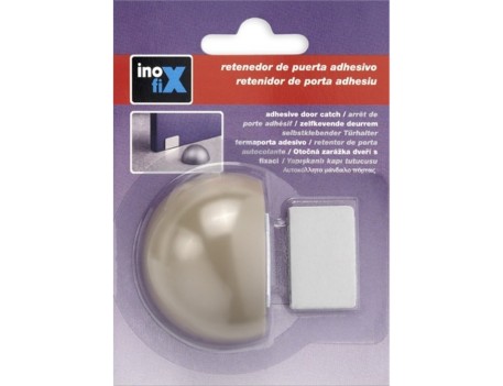 RETENEDOR MAGNÉTICO ADHESIVO BEIGE PARA PUERTA