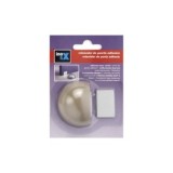 RETENEDOR MAGNÉTICO ADHESIVO BEIGE PARA PUERTA