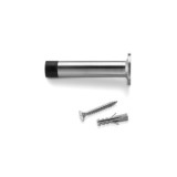 TOPE PUERTA PARED ACERO INOXIDABLE CON TORNILLO